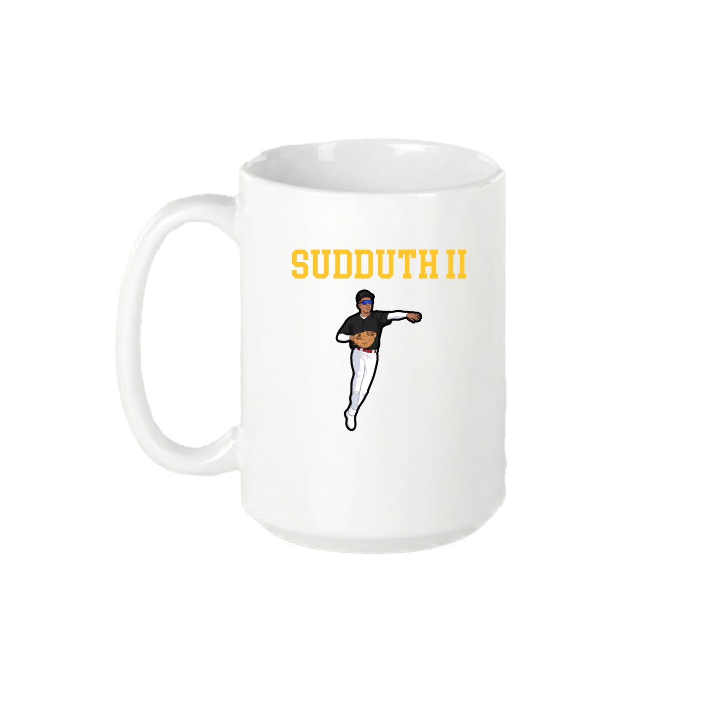 15oz Coffee Mug — Shirsey in White