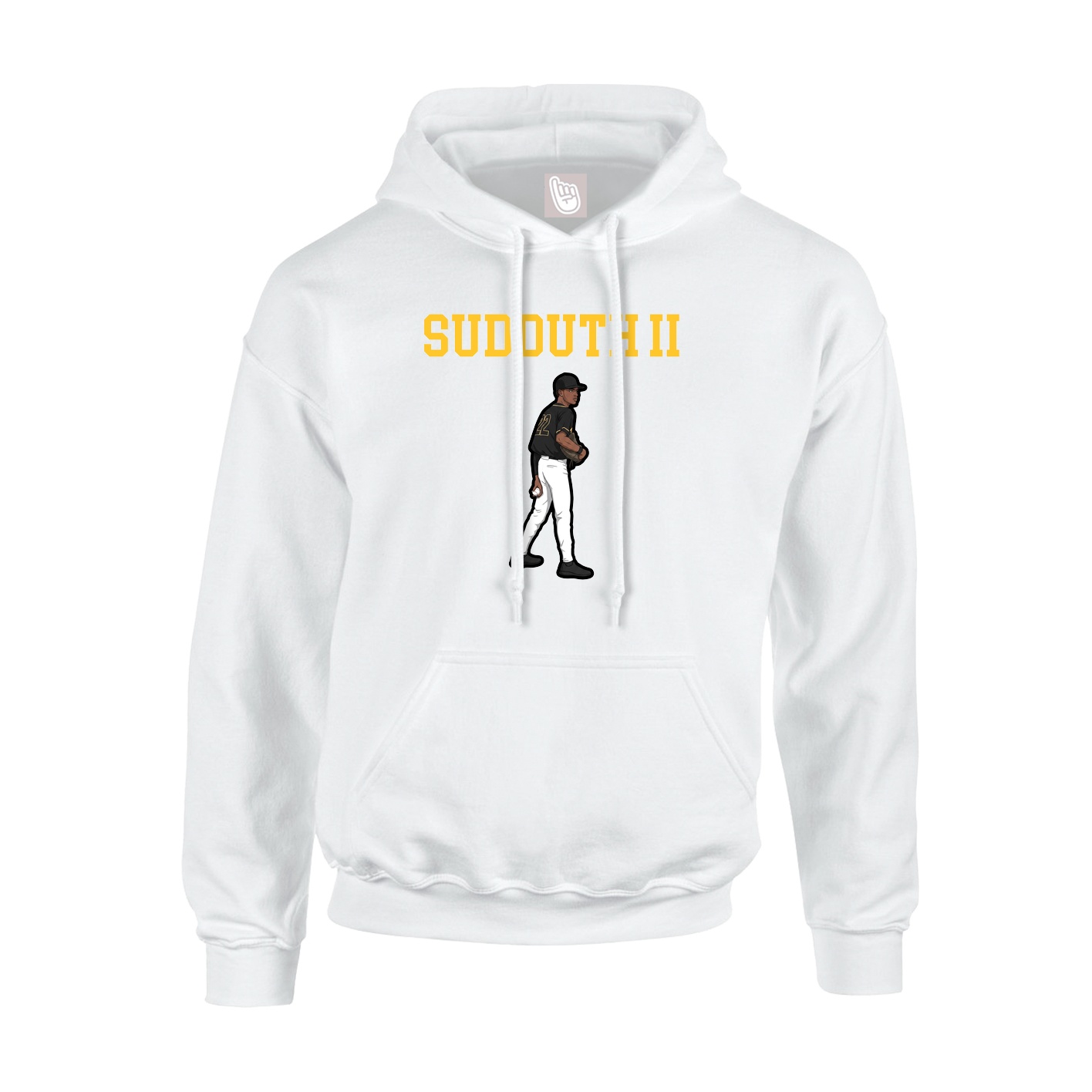 Hoodie — Shirsey in White