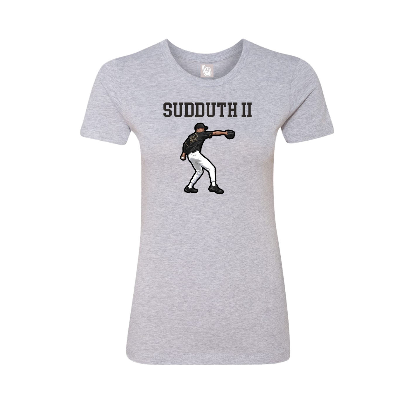 Fitted Women's Tee — Shirsey in Grey
