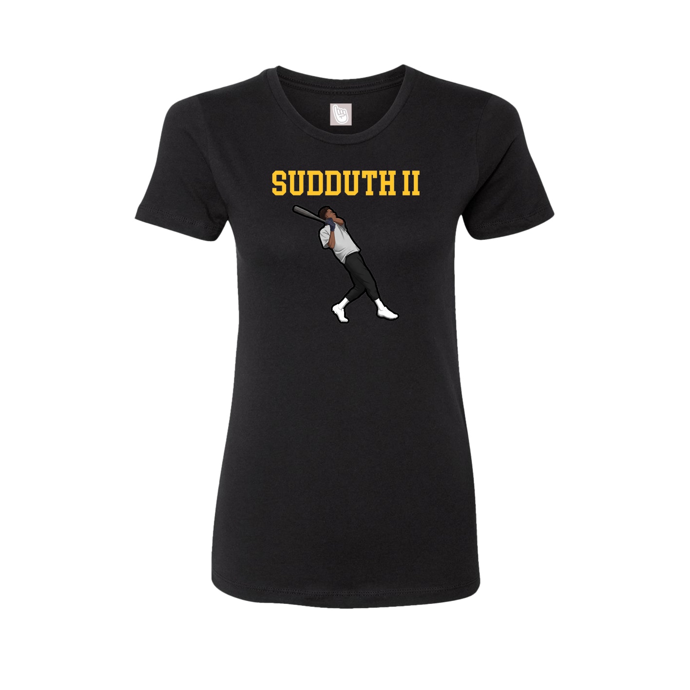Fitted Women's Tee — Shirsey in Black