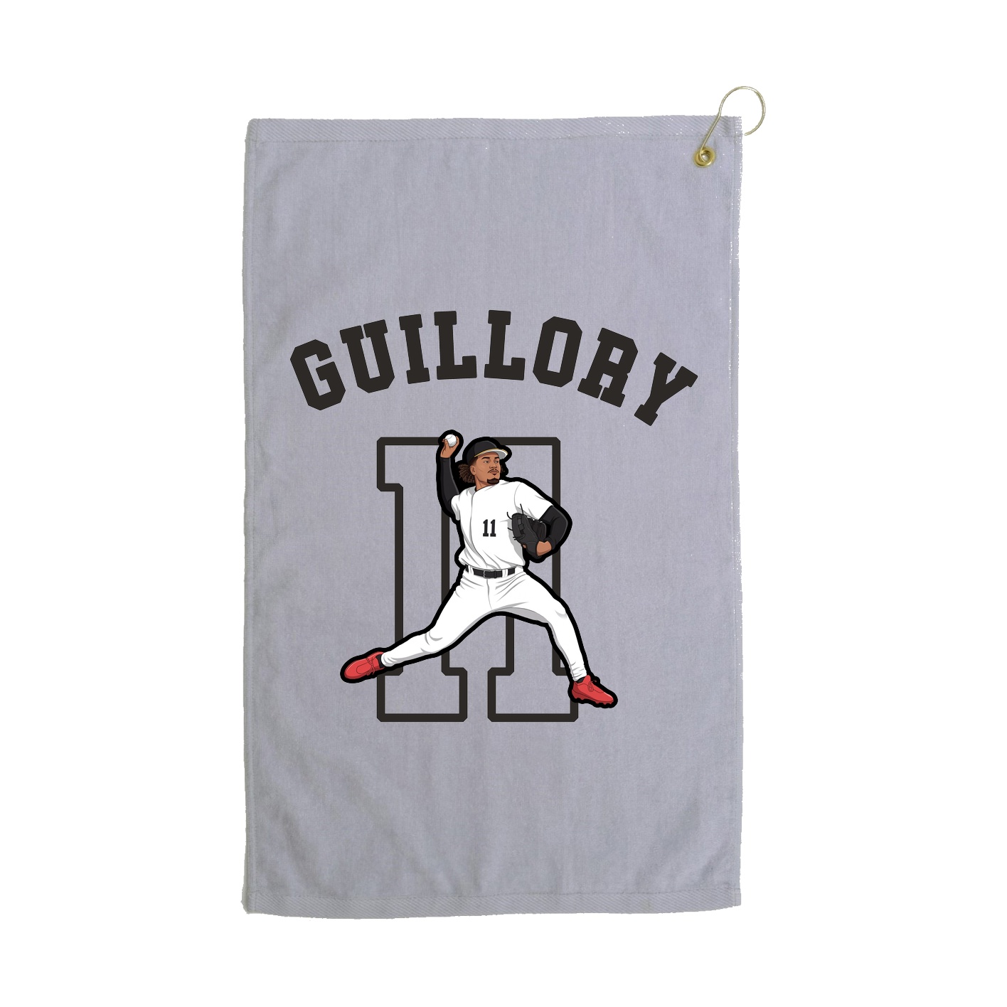 Golf Towel — Shirsey Arch in Grey