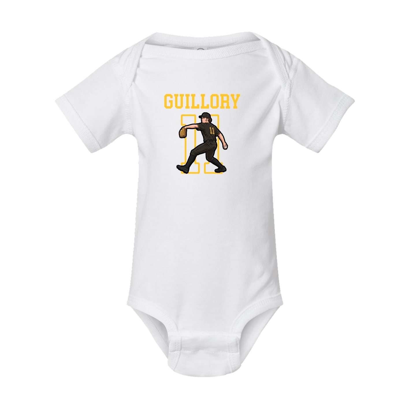 Baby Onesie — Shirsey in White