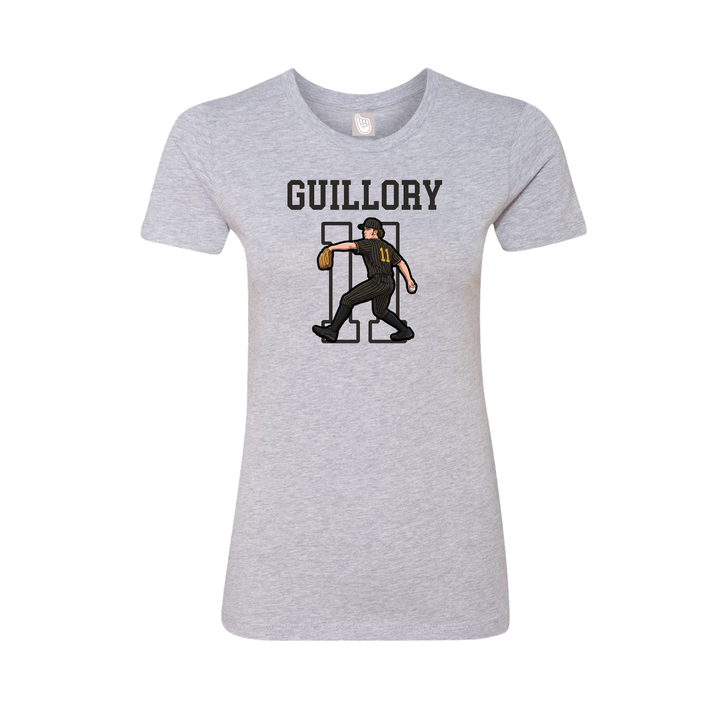 Fitted Women's Tee — Shirsey in Grey