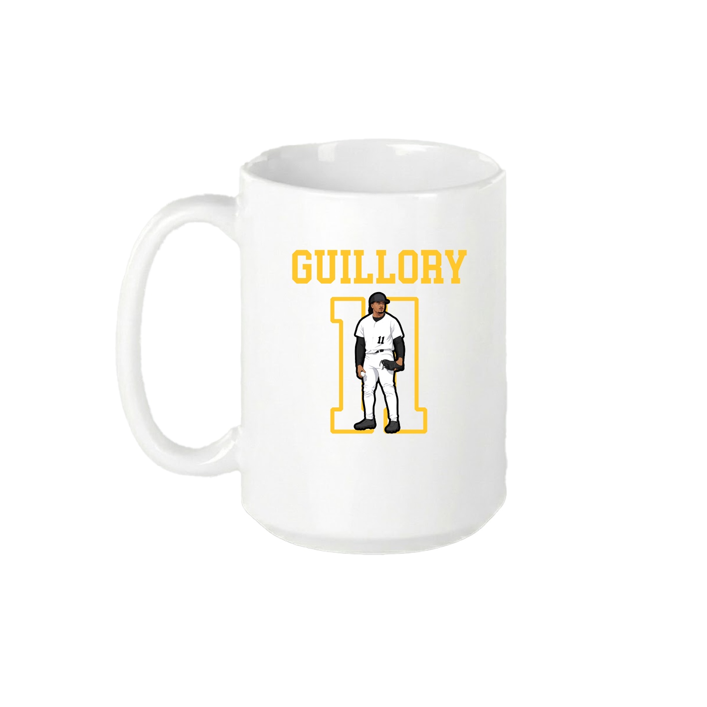 15oz Coffee Mug — Shirsey in White