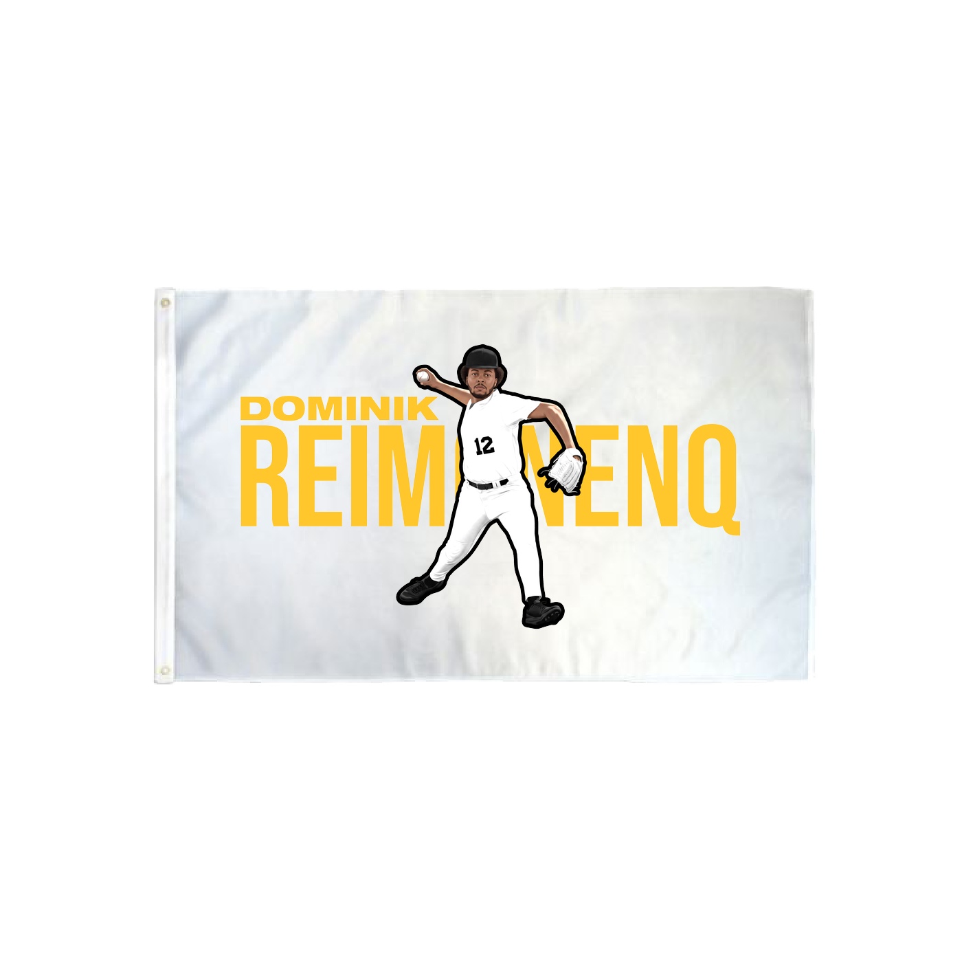 3x5 Flag — Player Name in Classic