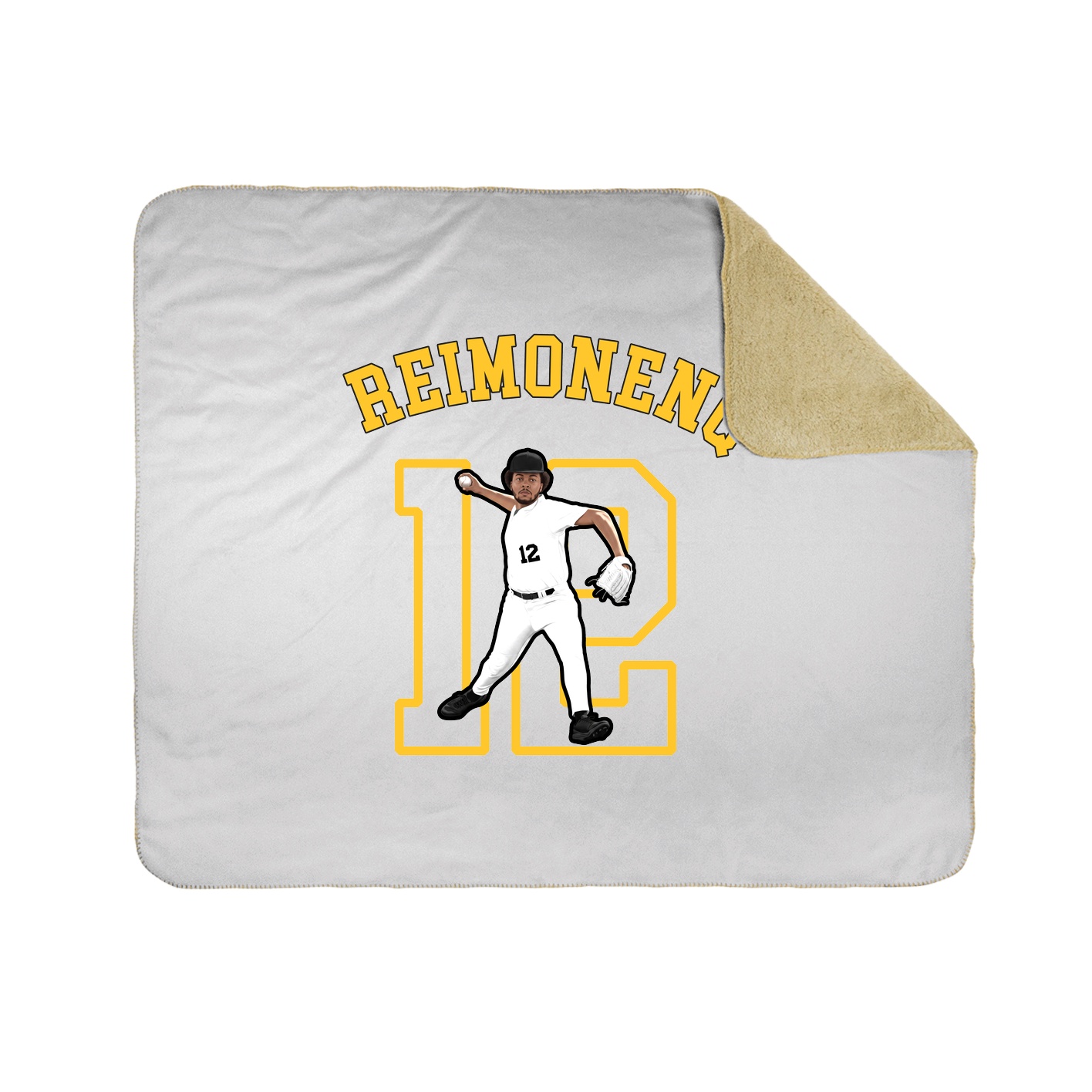 Throw Blanket — Shirsey Arch in White