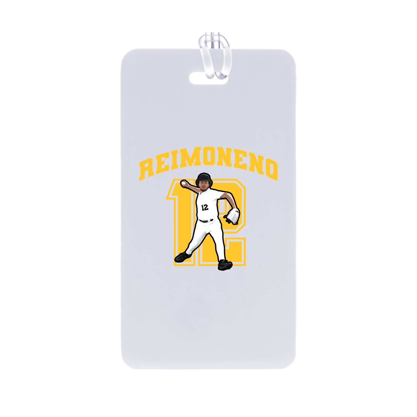 Bag Tag — Number in Classic