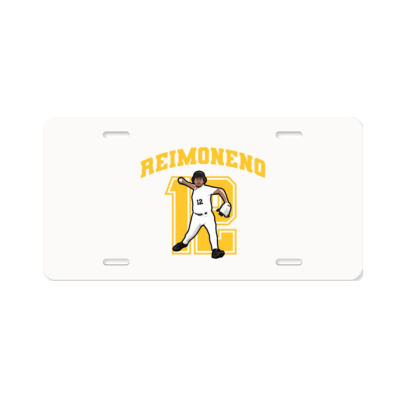 License Plate — Number in Classic