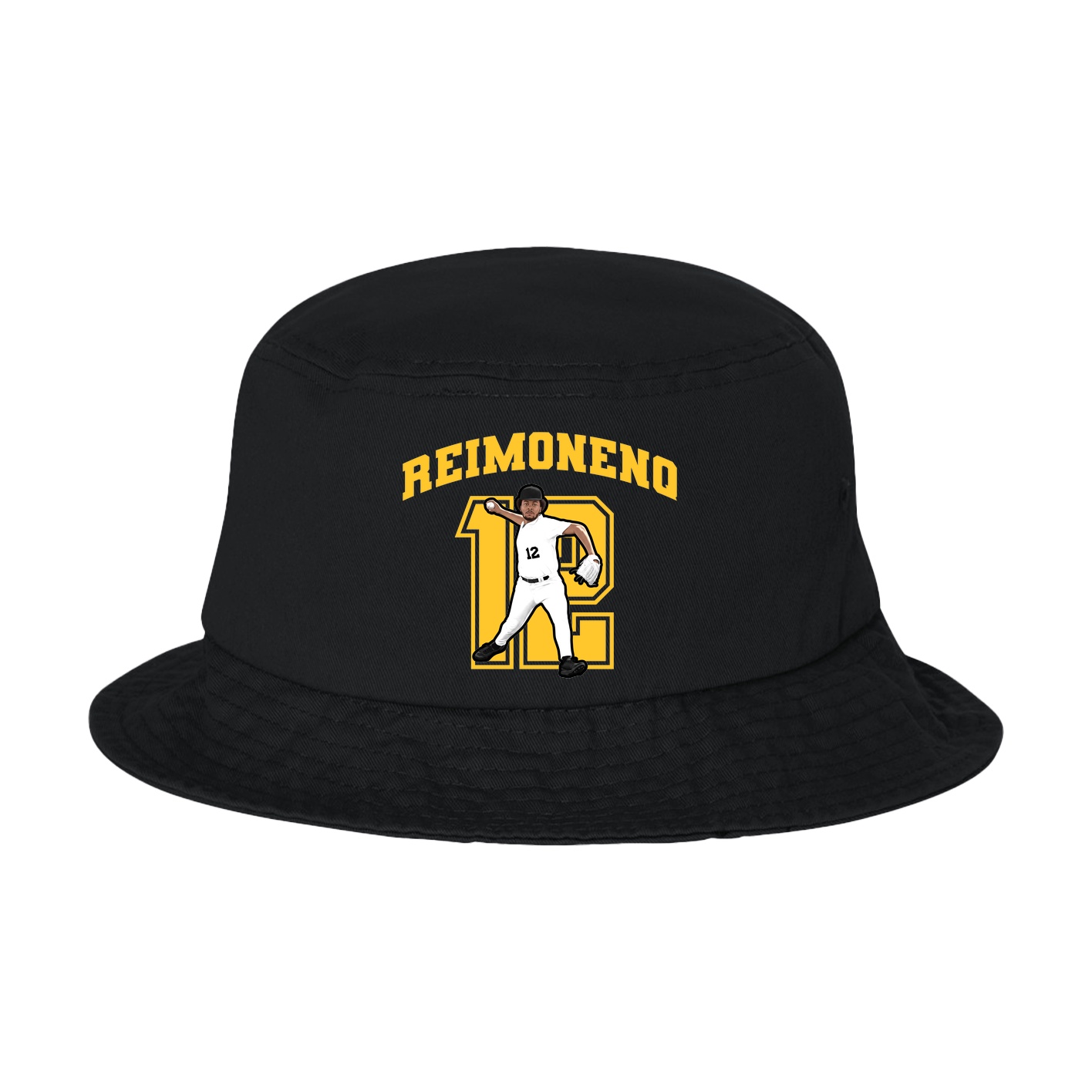 Bucket Cap — Number in Black