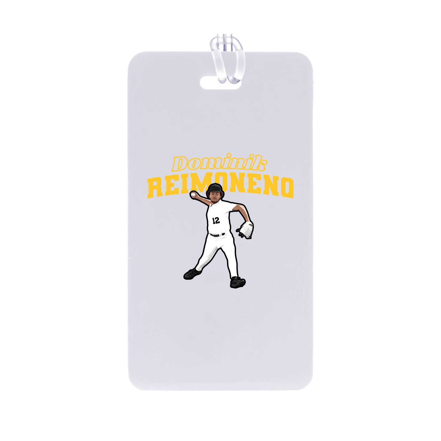 Bag Tag — Name Arch in Classic