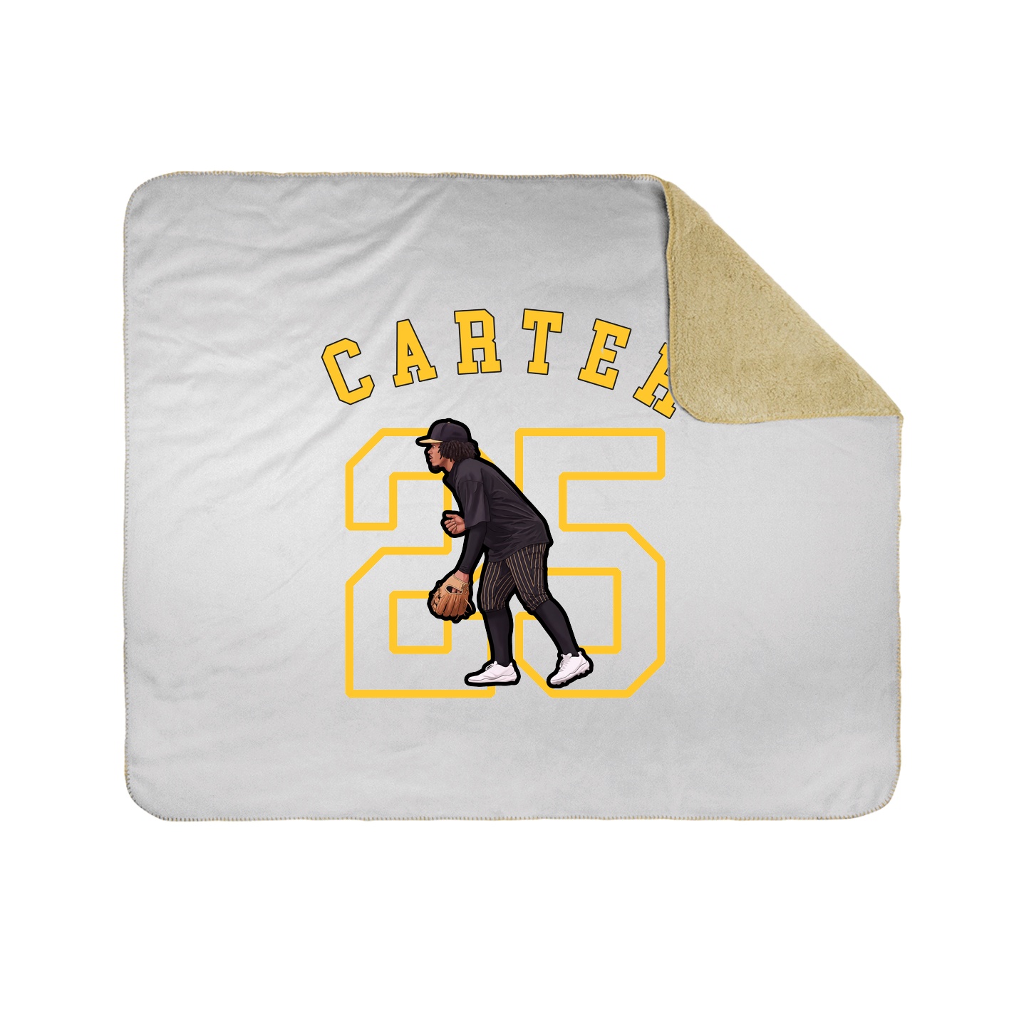 Throw Blanket — Shirsey Arch in White