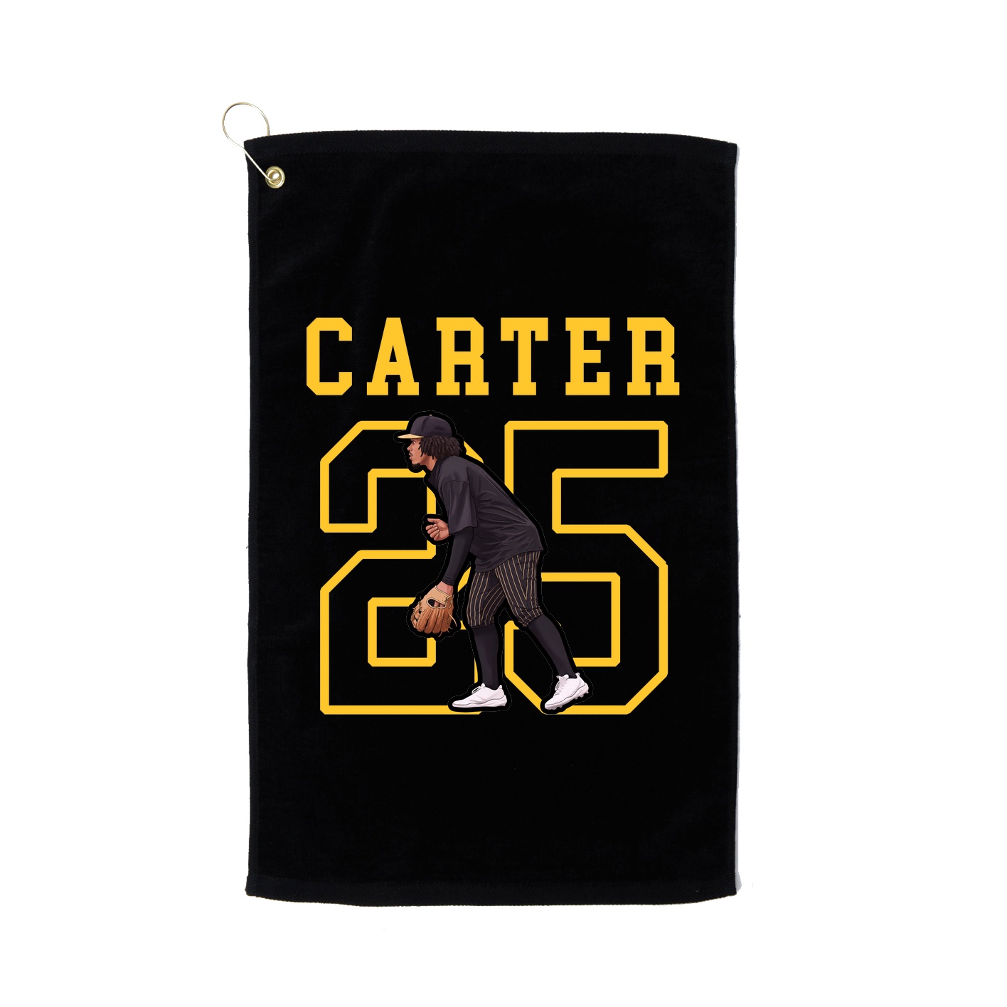 Golf Towel — Shirsey in Black