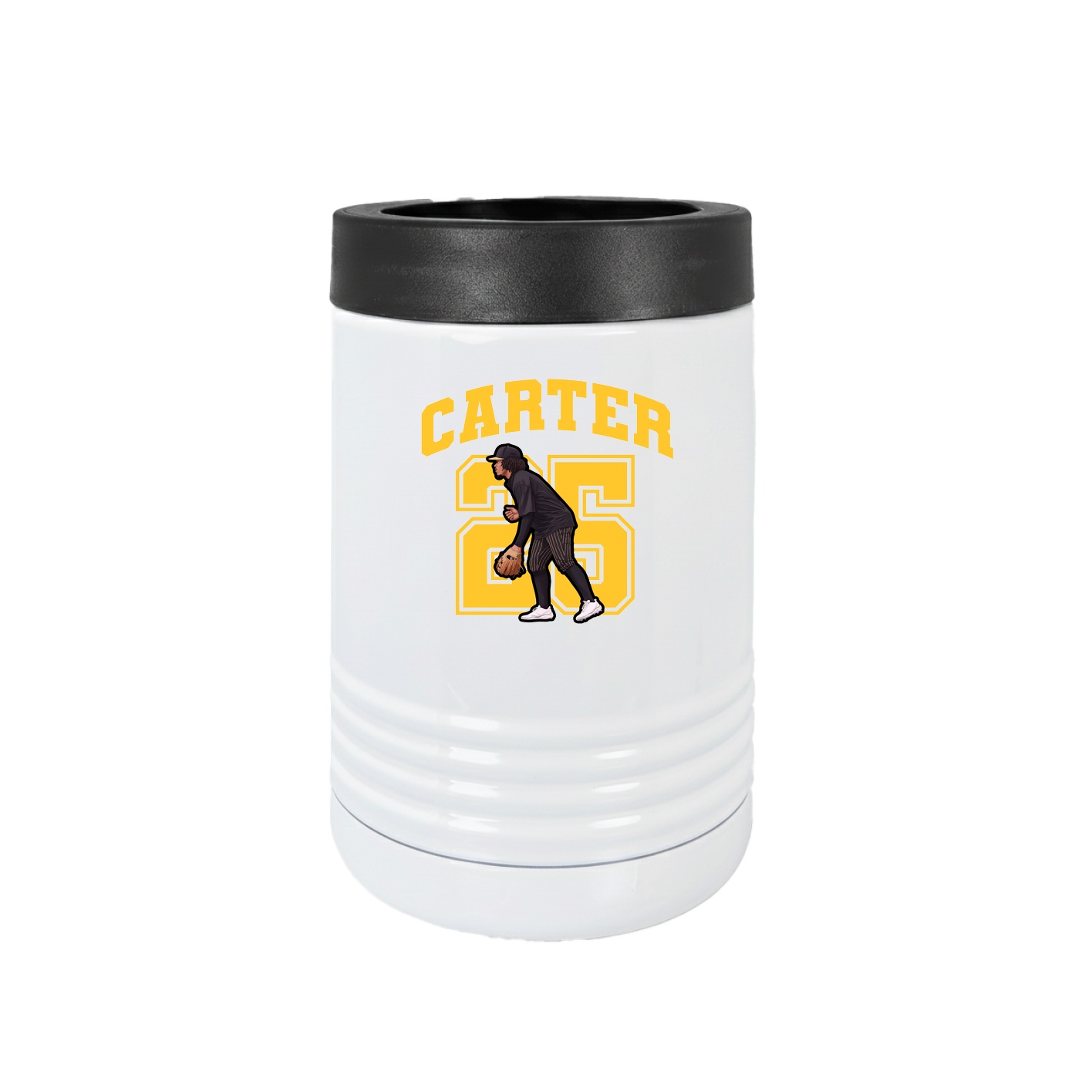 Beverage Holder — Number in White
