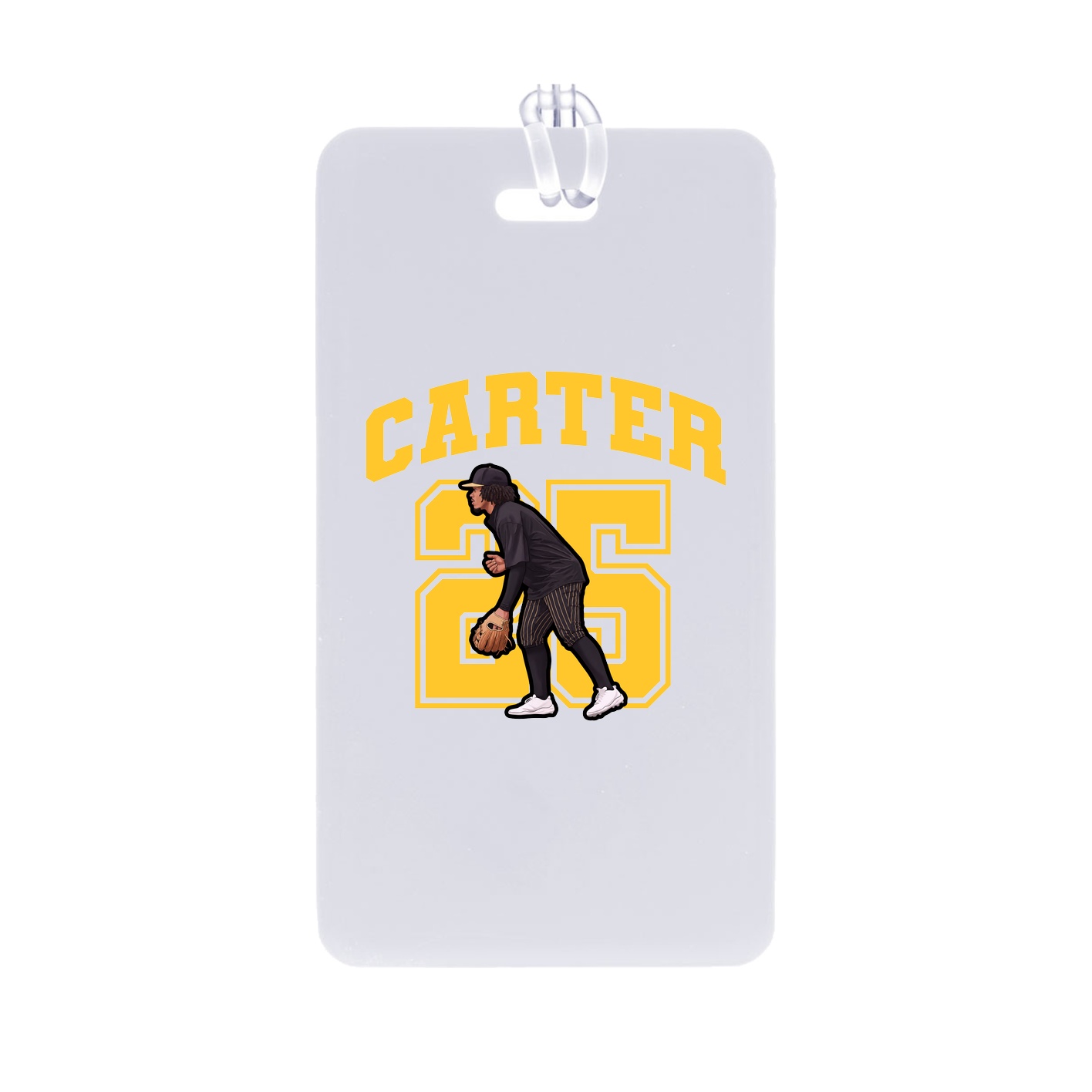 Bag Tag — Number in Classic