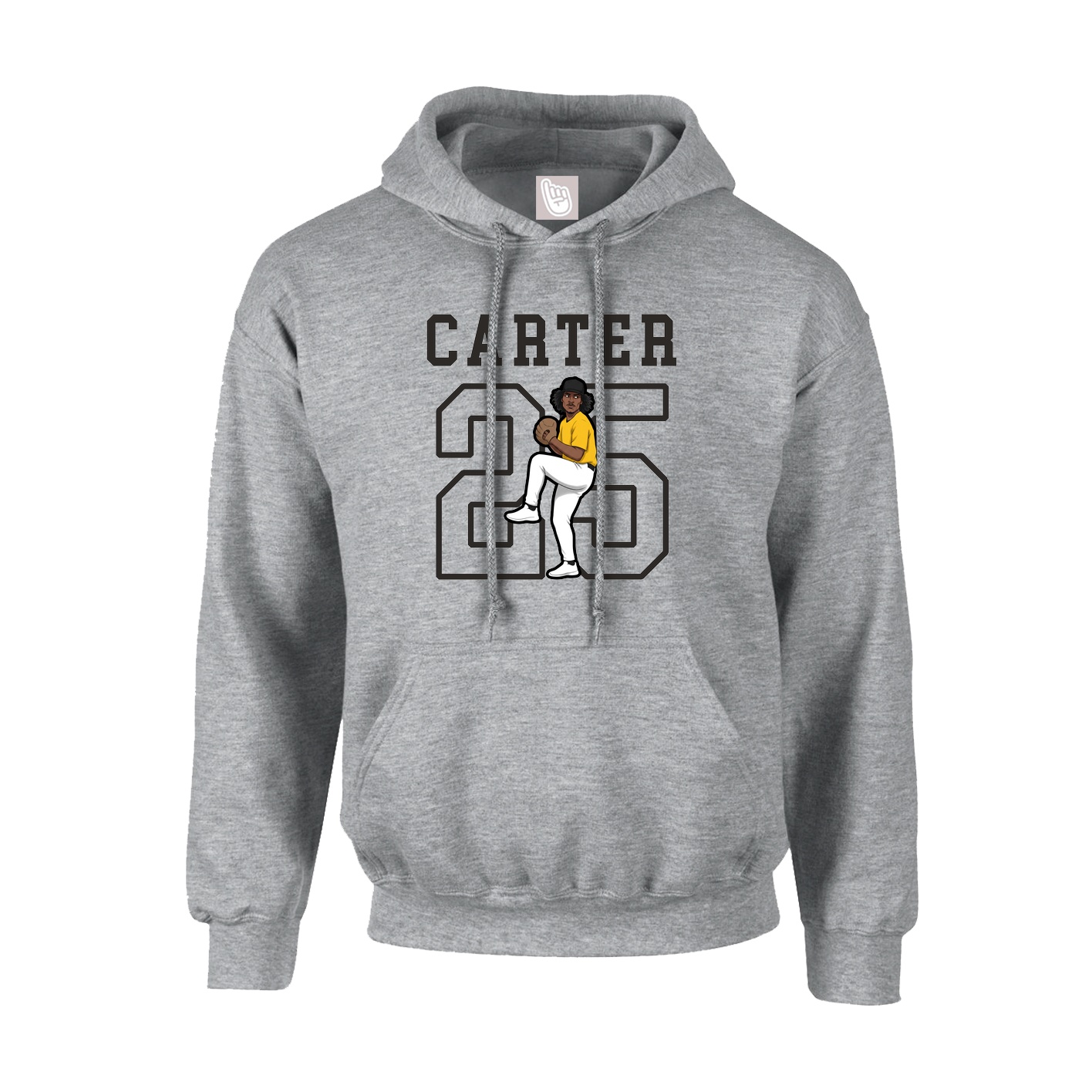 Hoodie — Shirsey in Grey