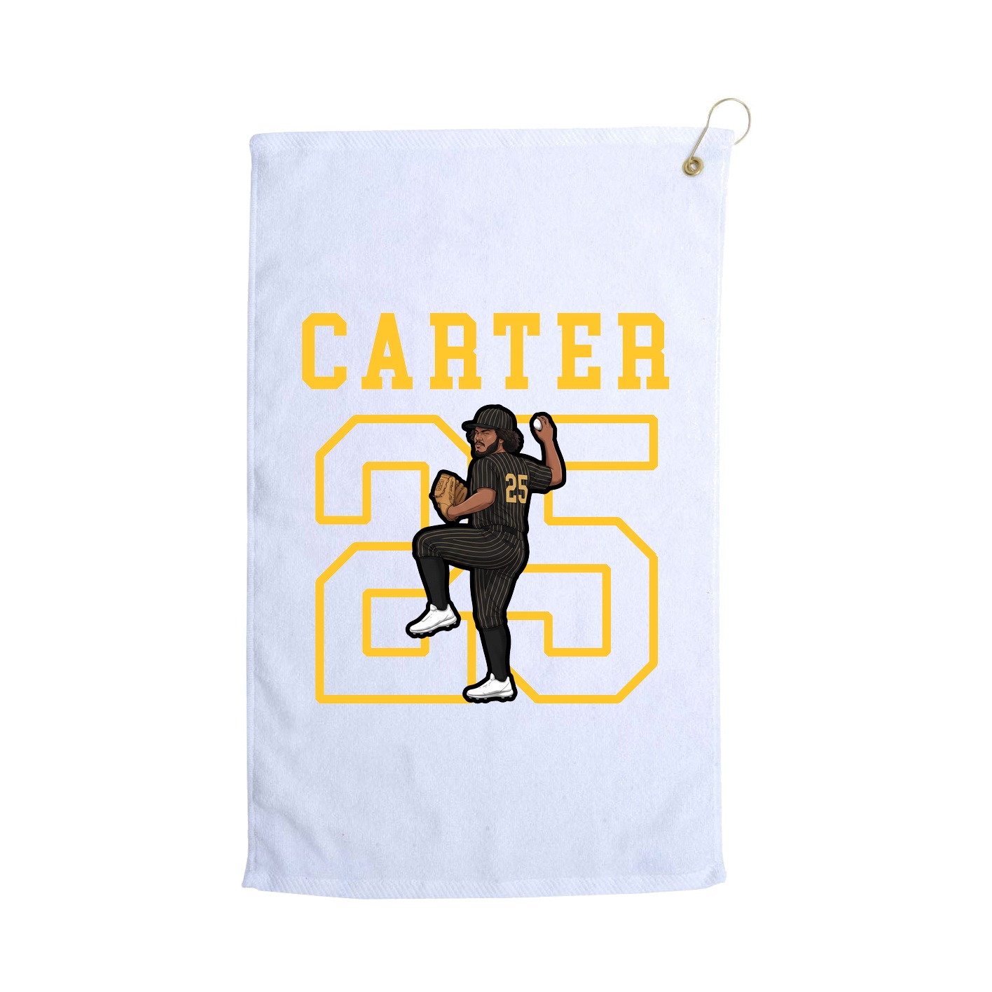 Golf Towel — Shirsey in White
