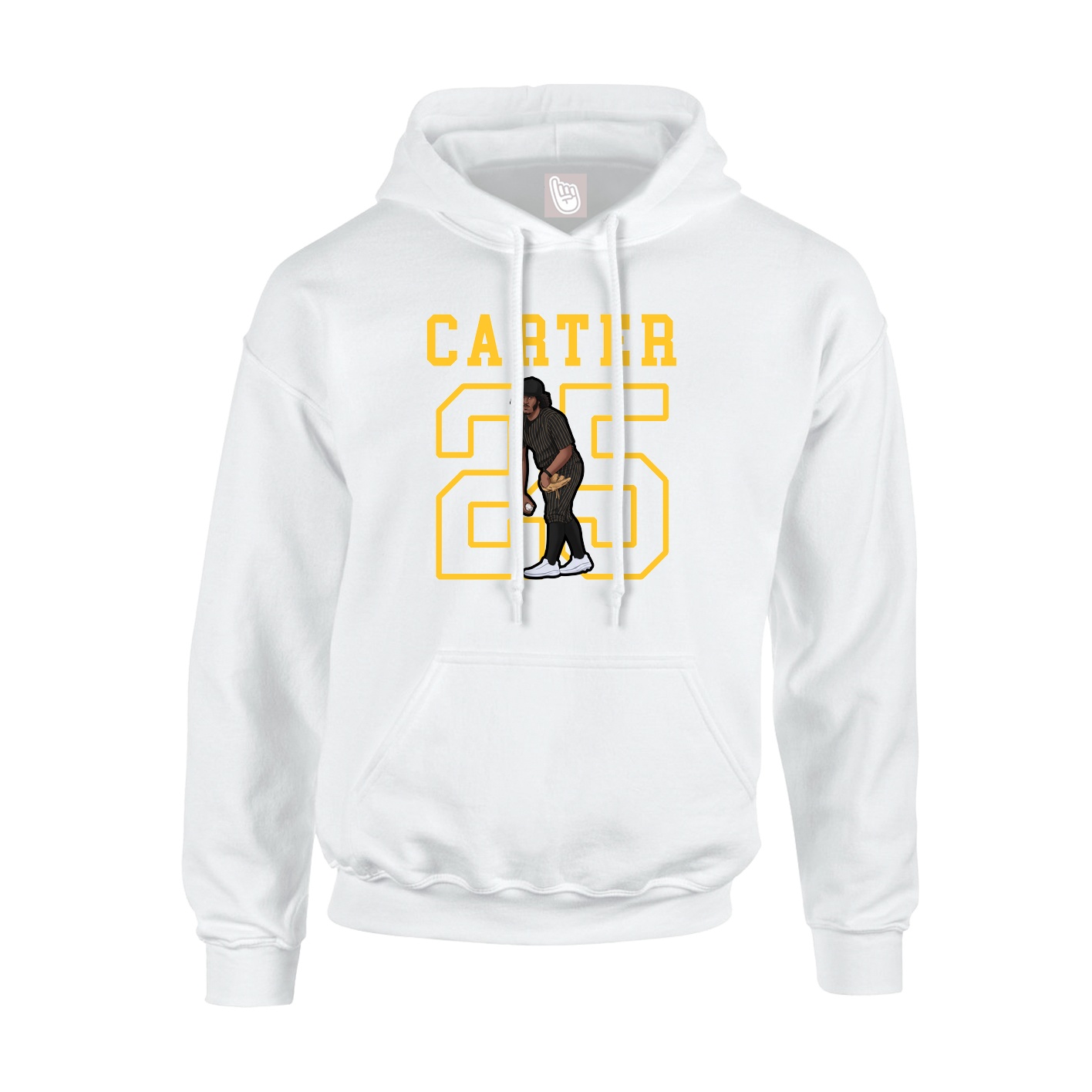 Hoodie — Shirsey in White