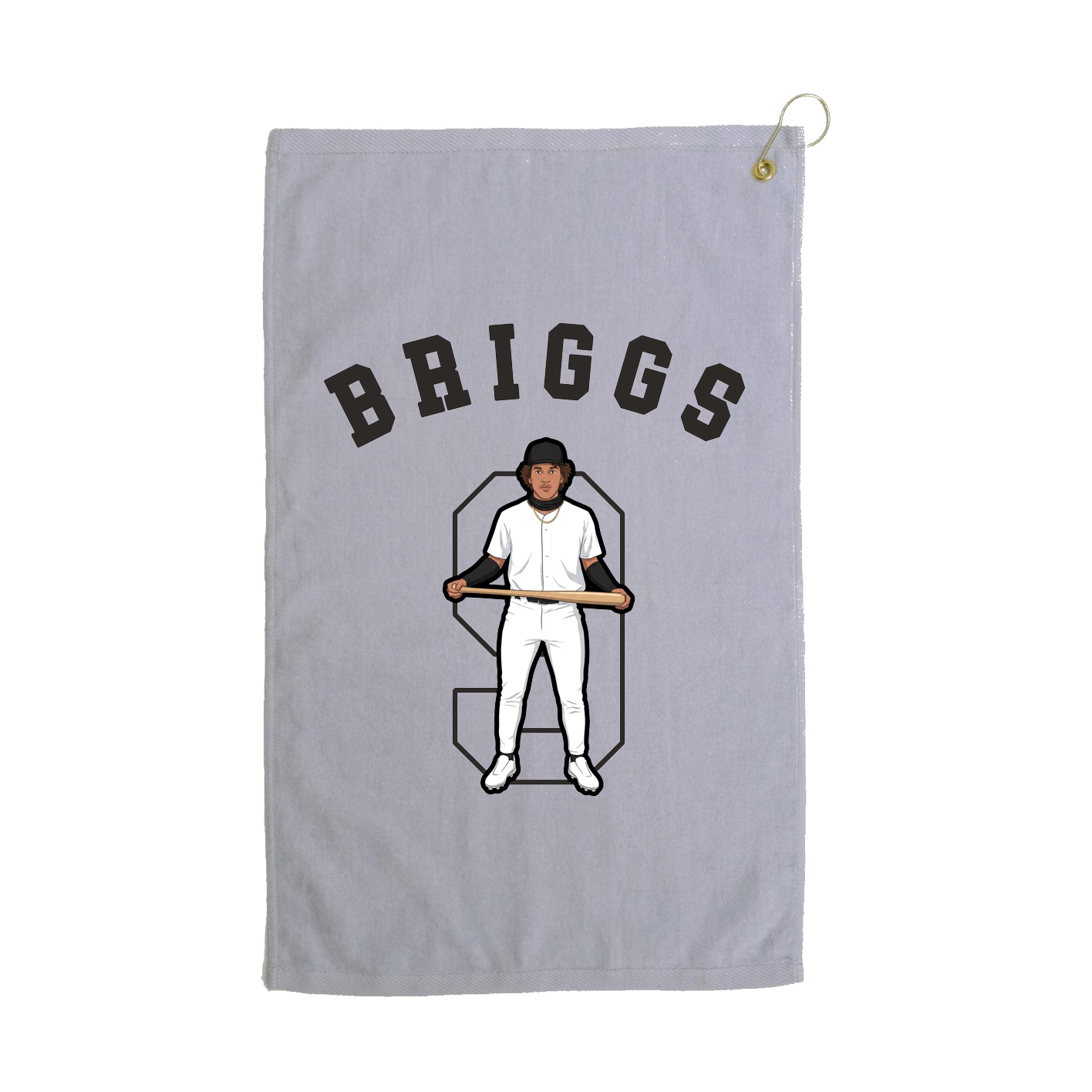 Golf Towel — Shirsey Arch in Grey