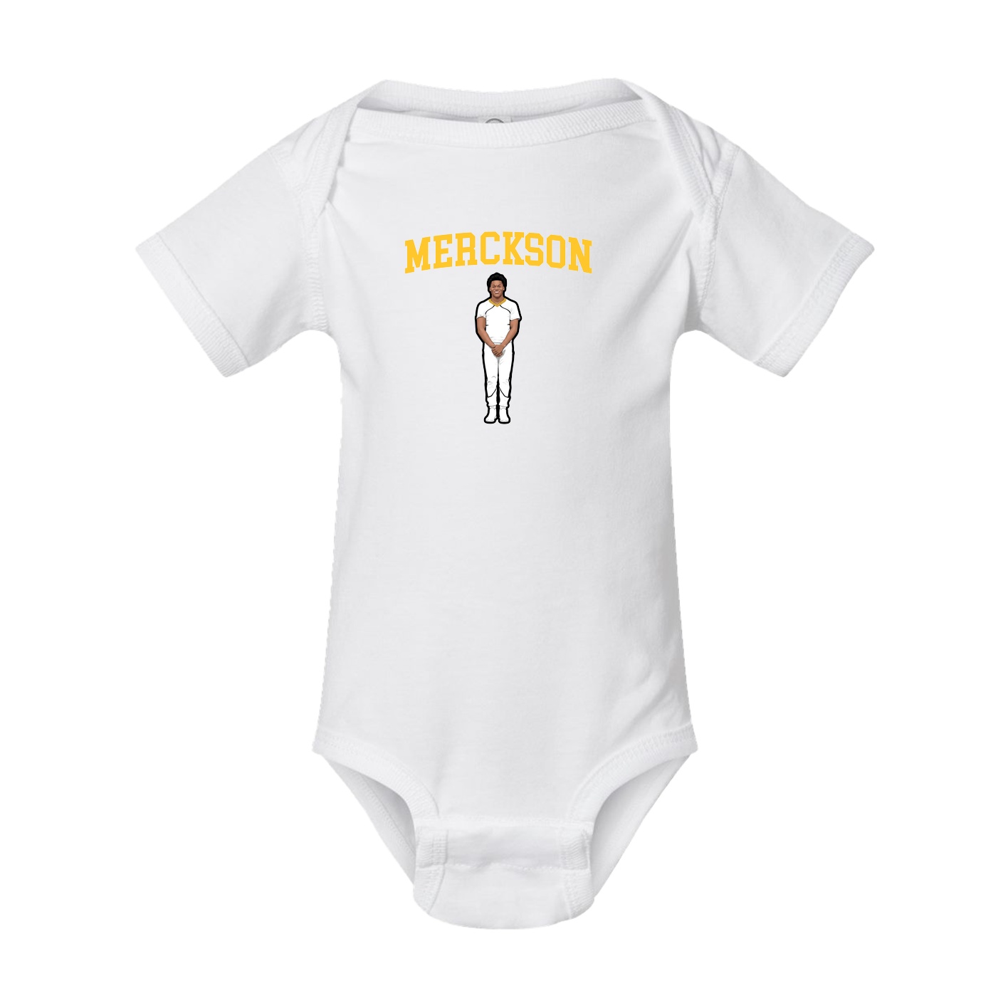 Baby Onesie — Shirsey in White