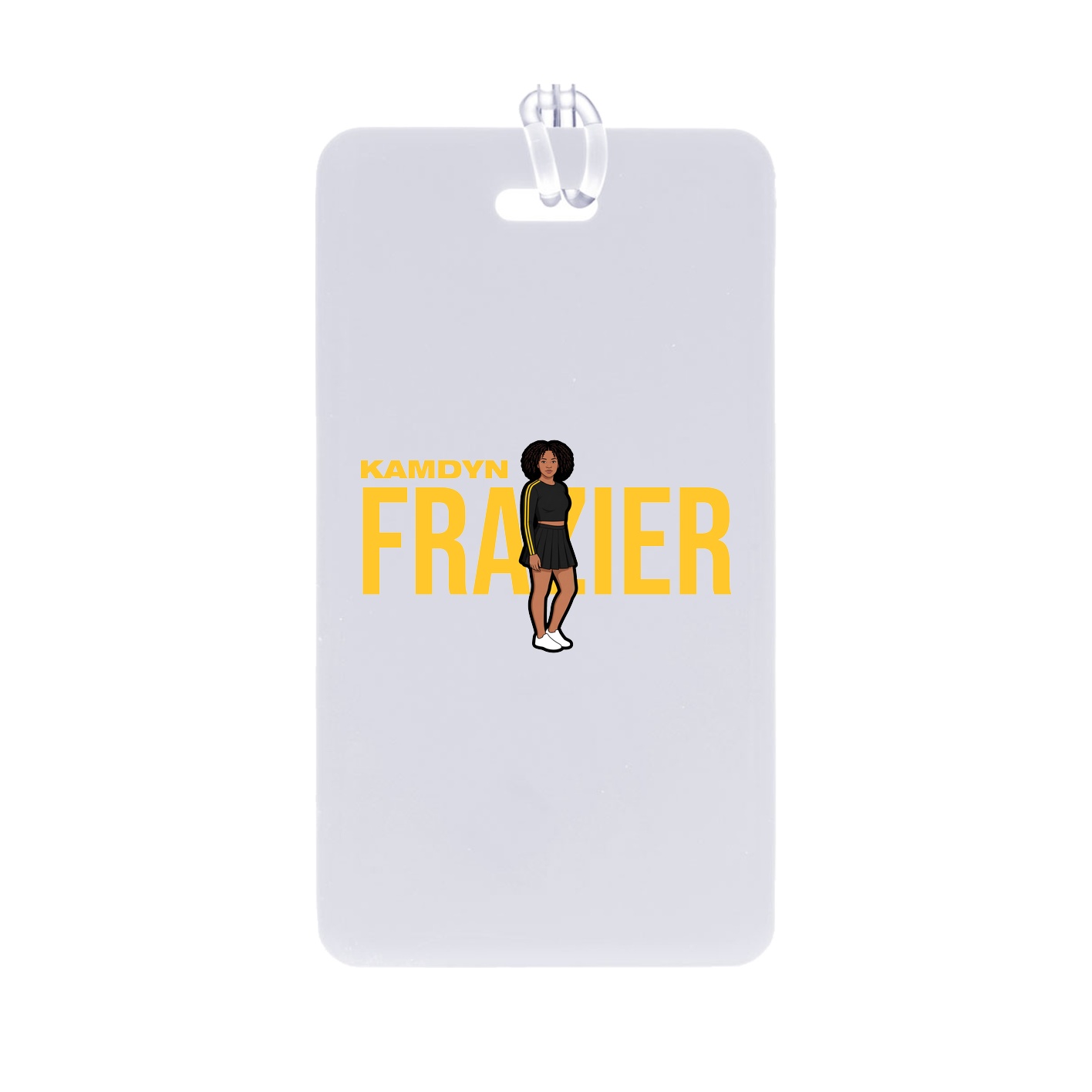 Bag Tag — Player Name in Classic