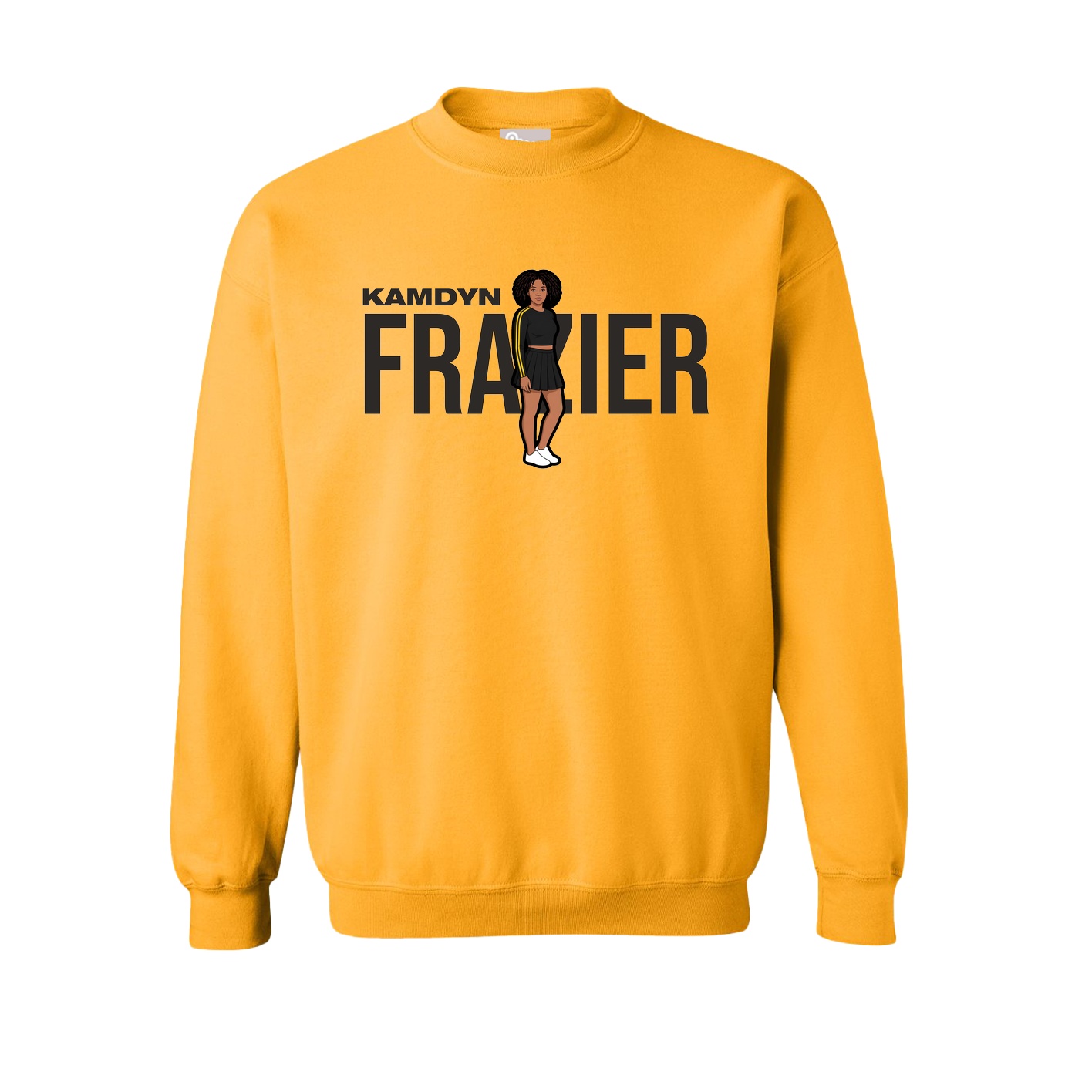 Fleece Crew — Player Name in Gold