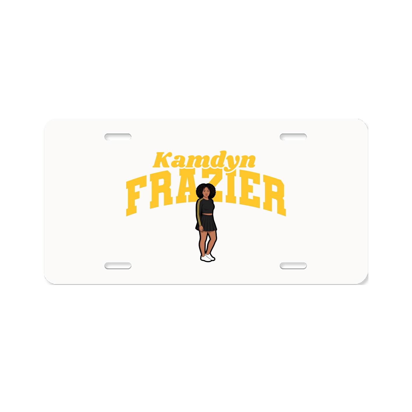 License Plate — Signature Arch in Classic