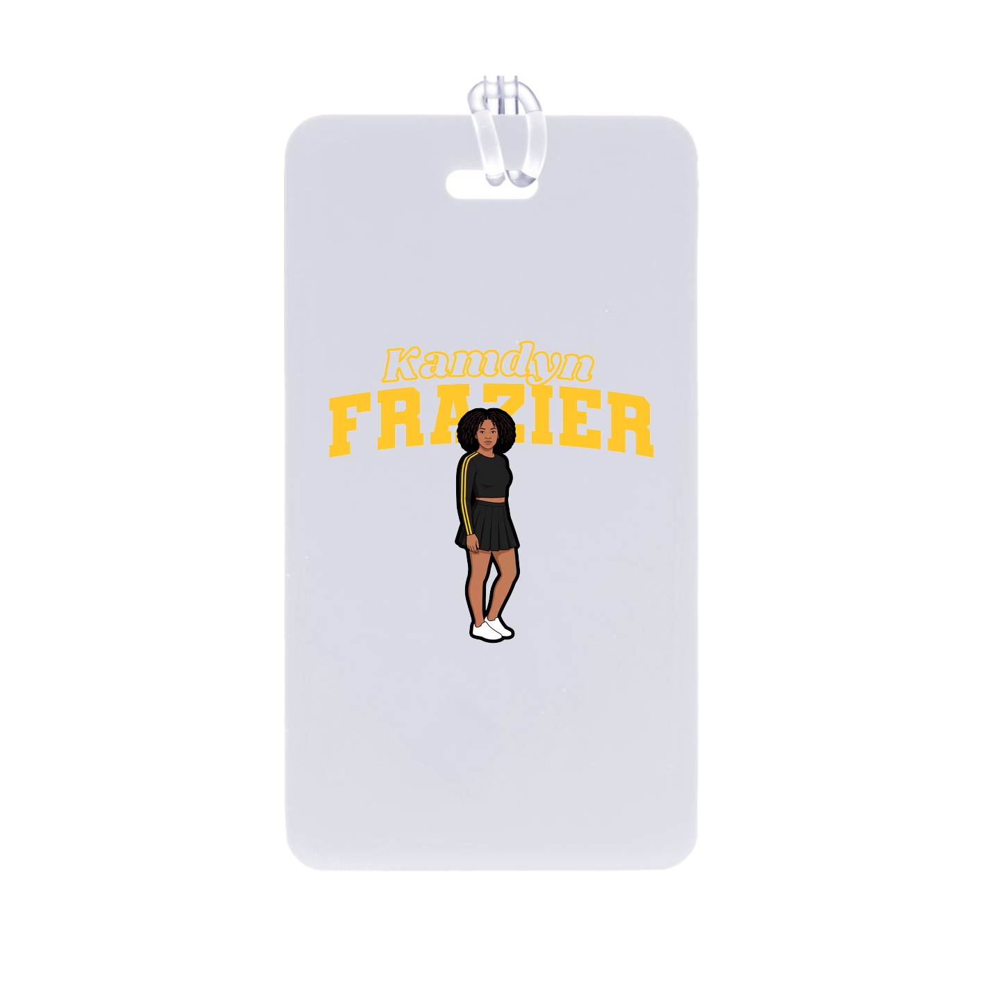 Bag Tag — Name Arch in Classic