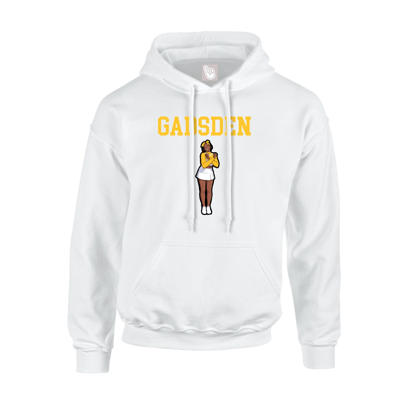 Youth Hoodie — Shirsey in White
