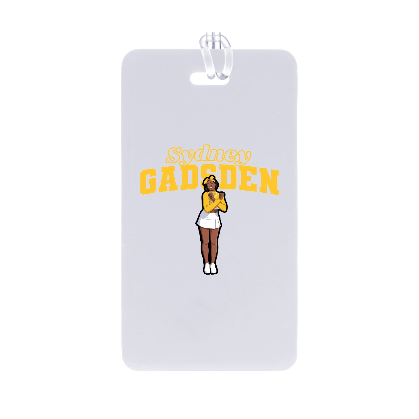 Bag Tag — Name Arch in Classic