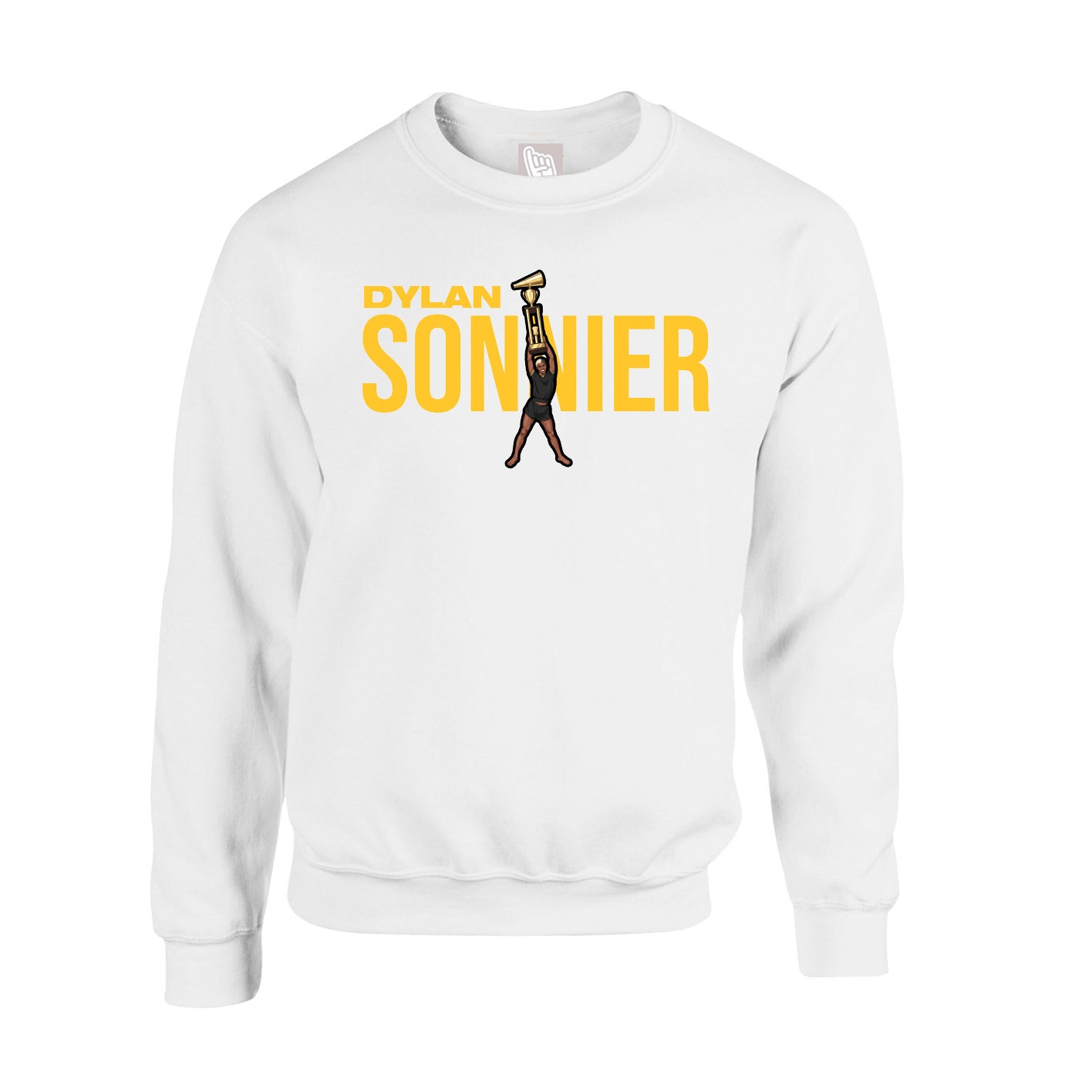 Fleece Crew — Player Name in White