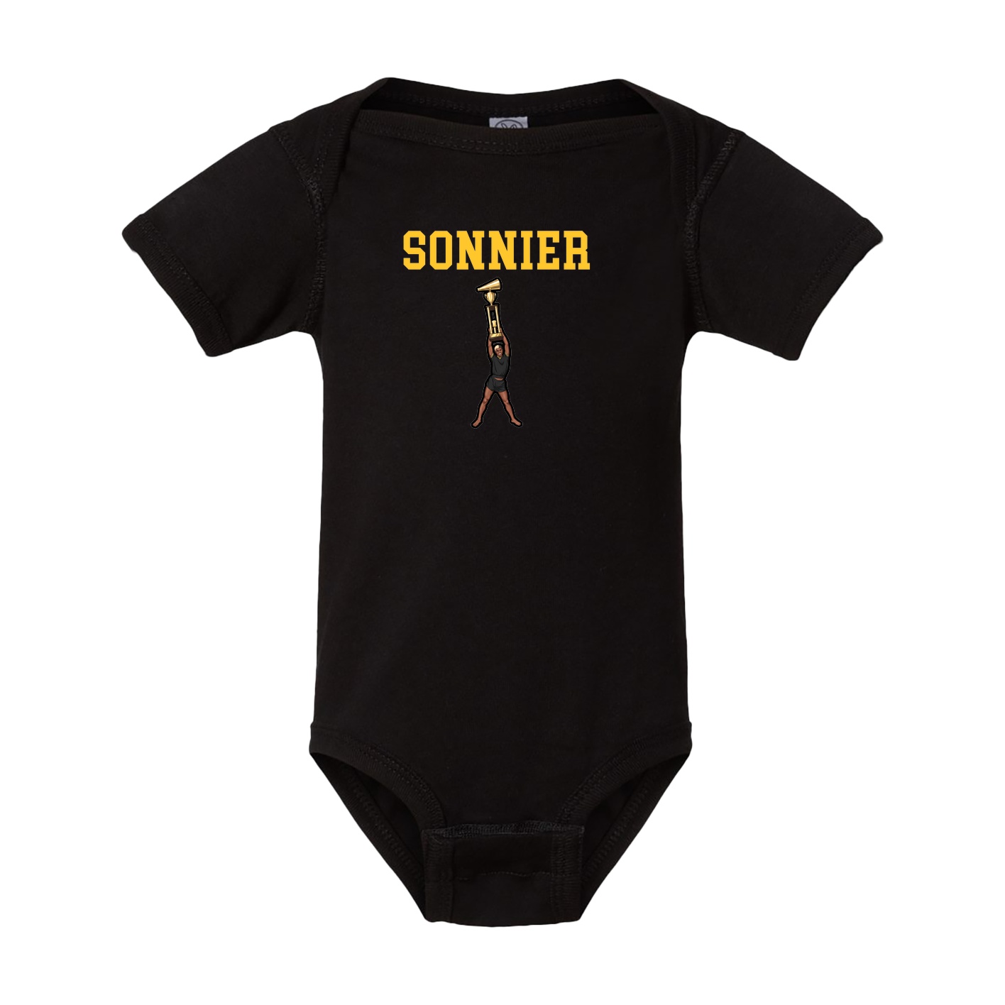 Baby Onesie — Shirsey in Black