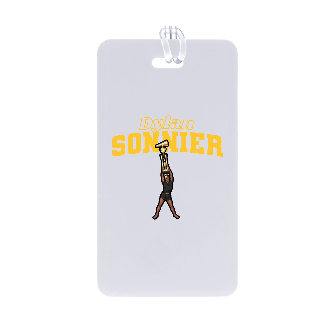Bag Tag — Name Arch in Classic
