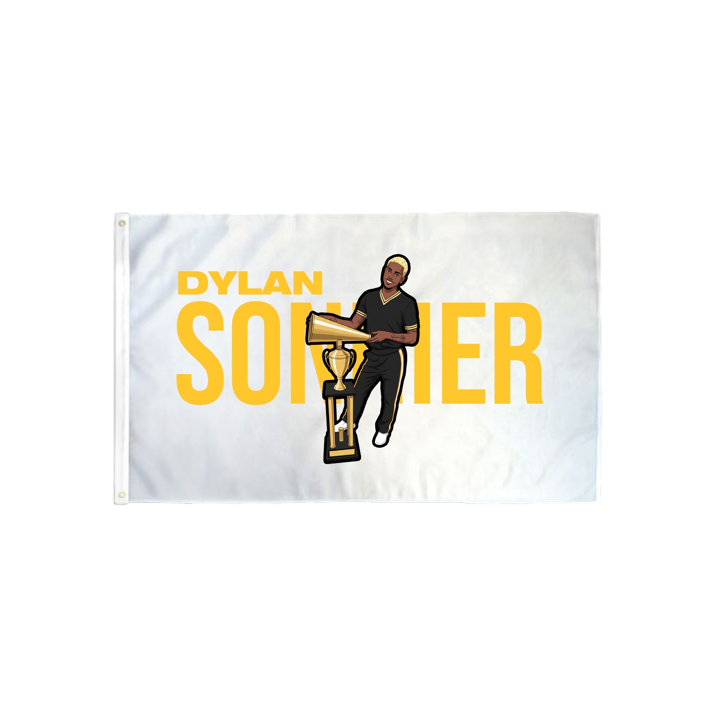3x5 Flag — Player Name in Classic