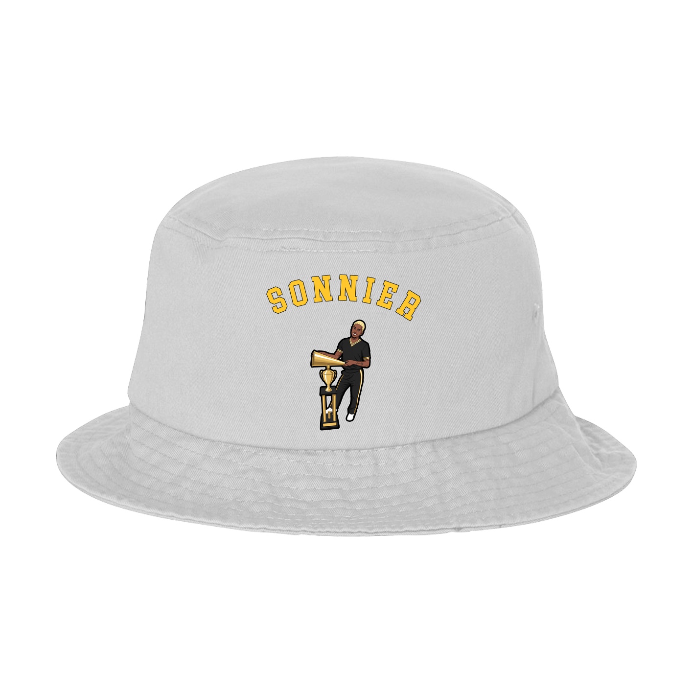 Bucket Cap — Shirsey Arch in White