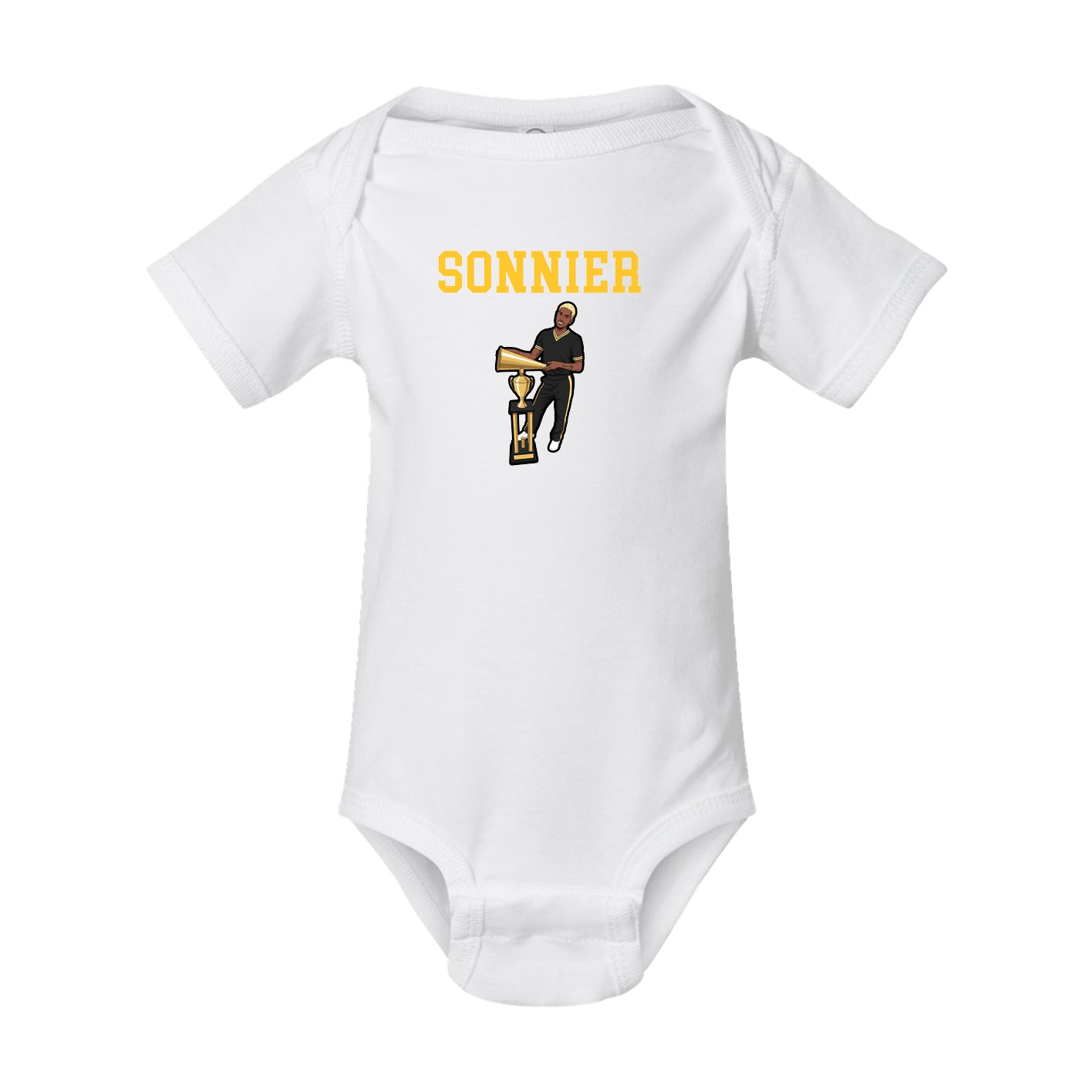 Baby Onesie — Shirsey in White