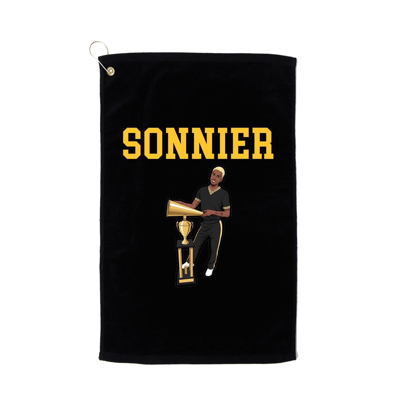 Golf Towel — Shirsey in Black