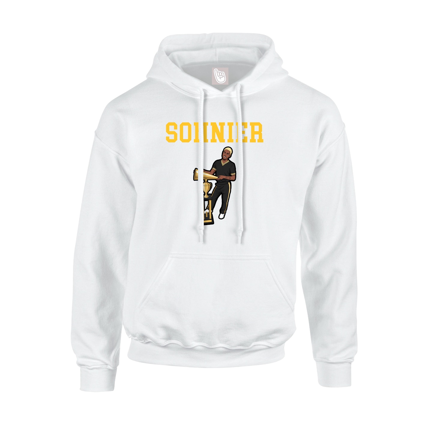 Youth Hoodie — Shirsey in White