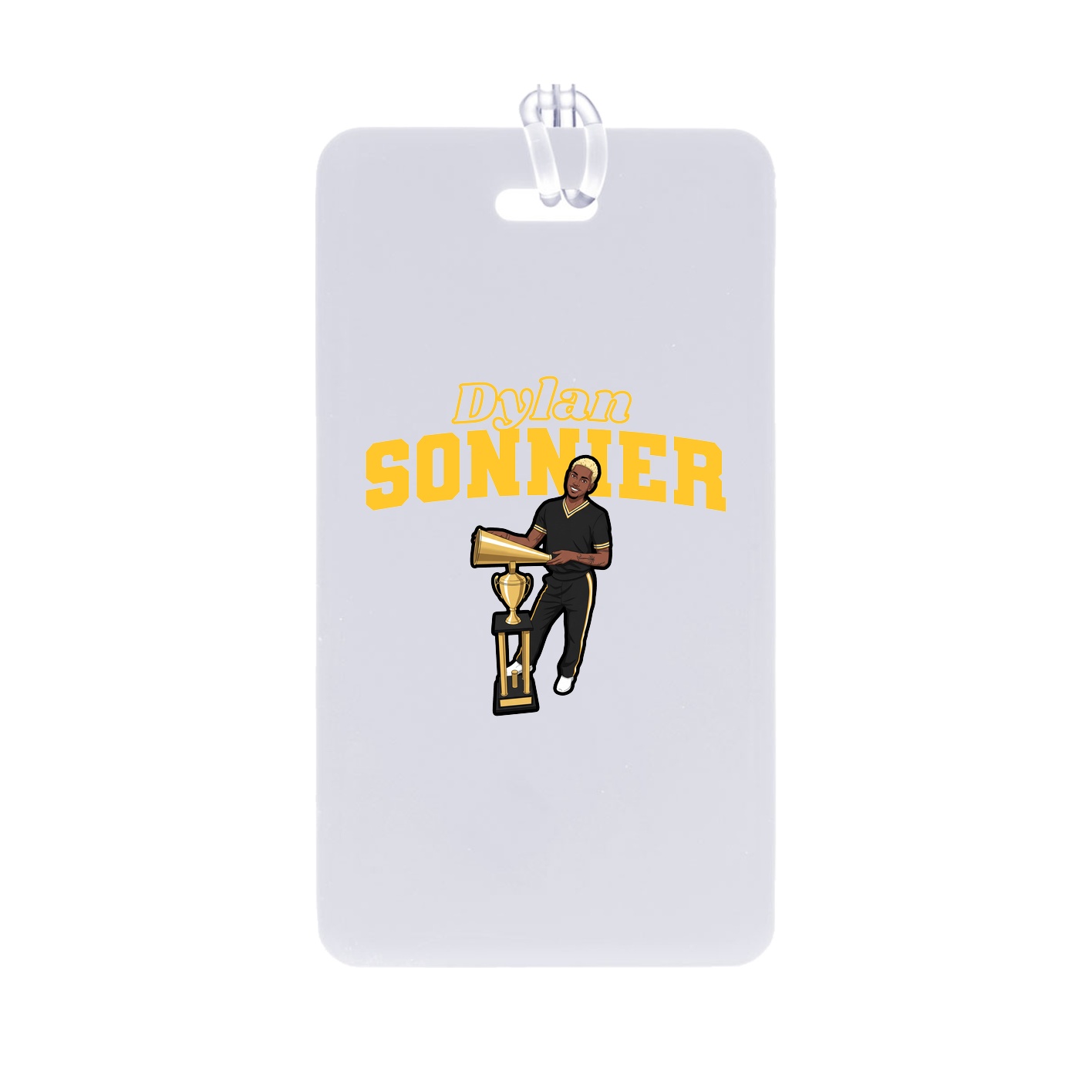 Bag Tag — Name Arch in Classic