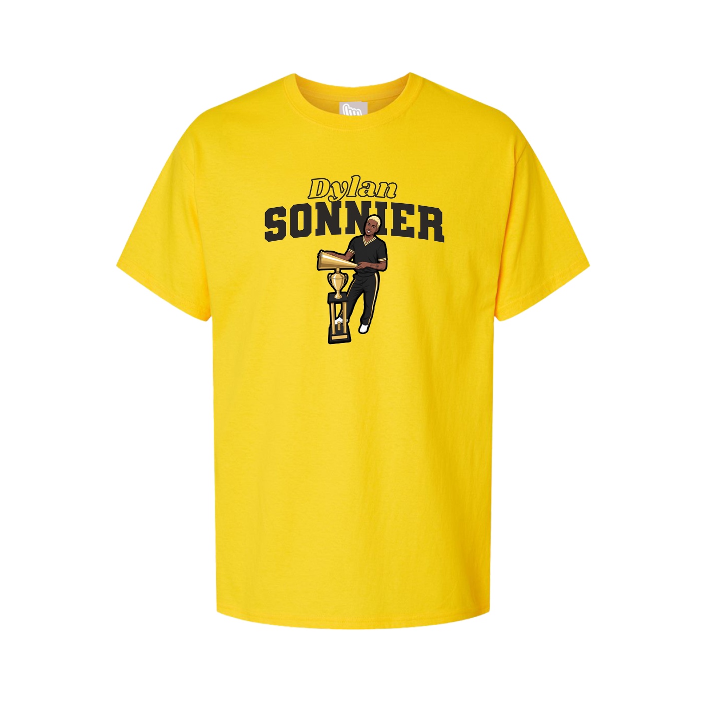 Tee — Name Arch in Gold