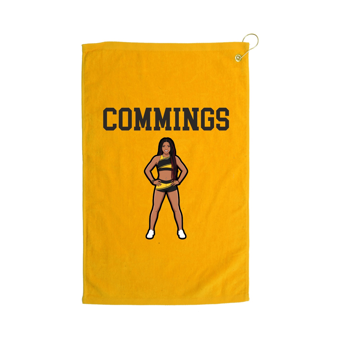 Golf Towel — Shirsey in Gold