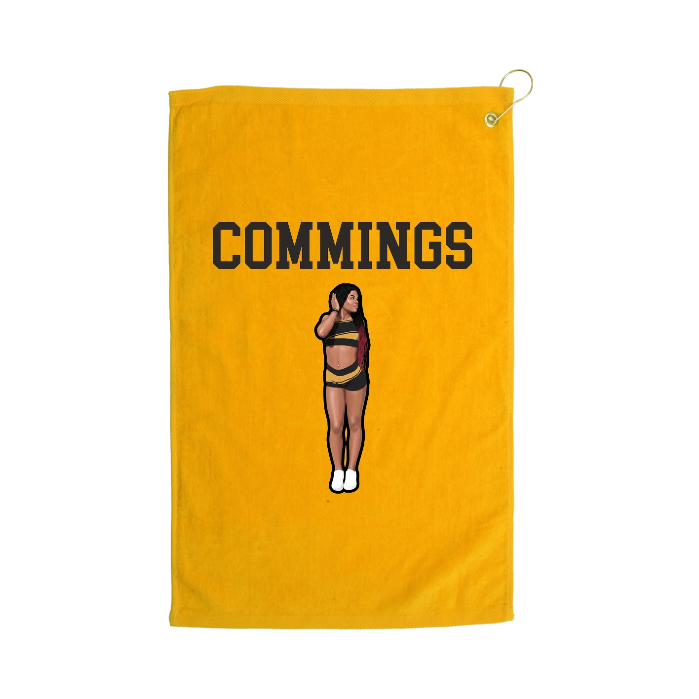 Golf Towel — Shirsey in Gold