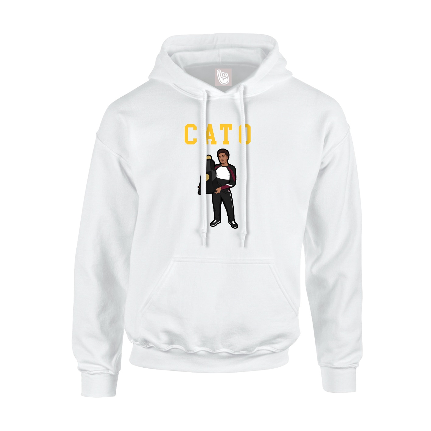 Youth Hoodie — Shirsey in White