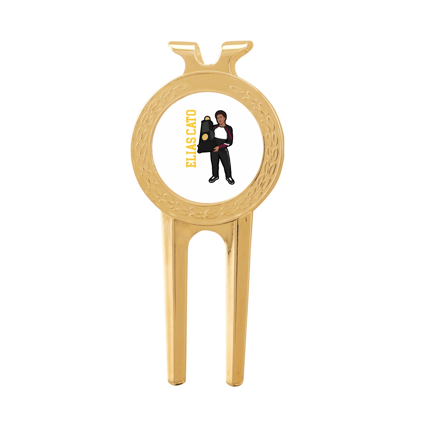 Divot Tool with Ball Marker — Name Vertical in Classic