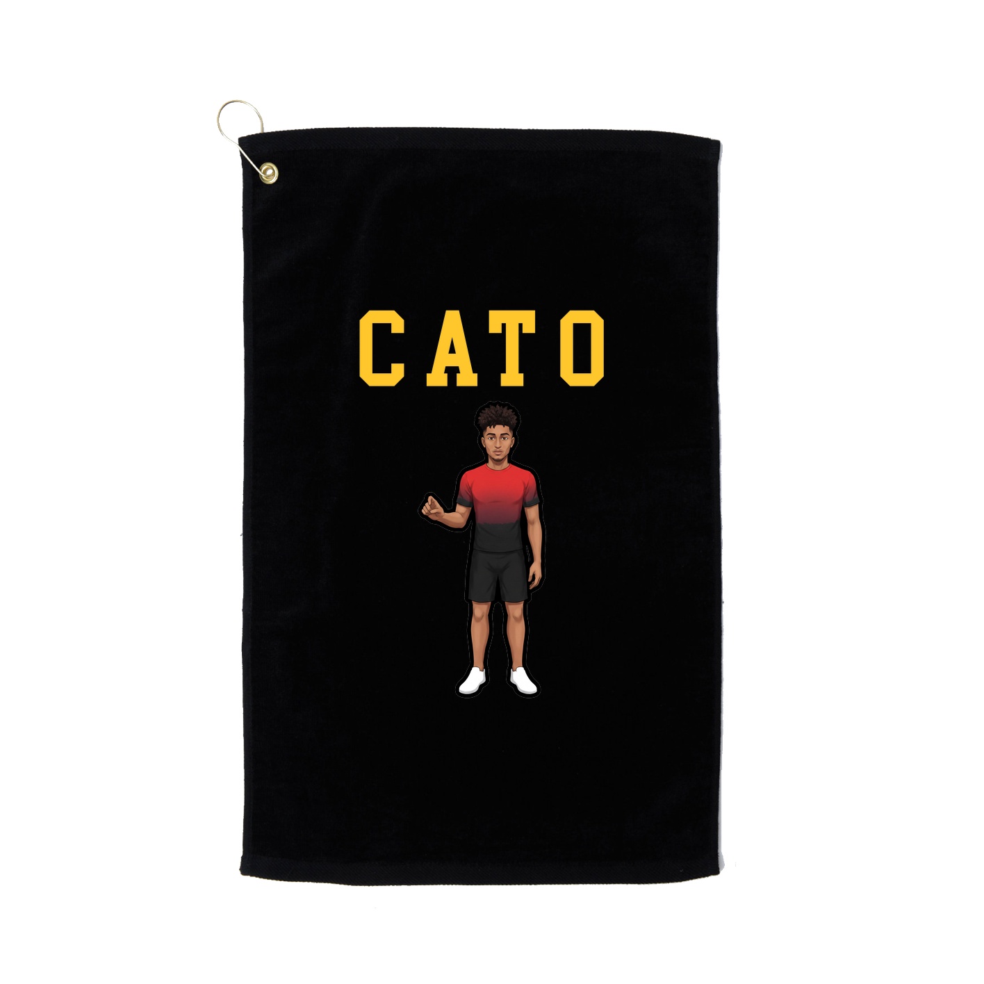 Golf Towel — Shirsey in Black