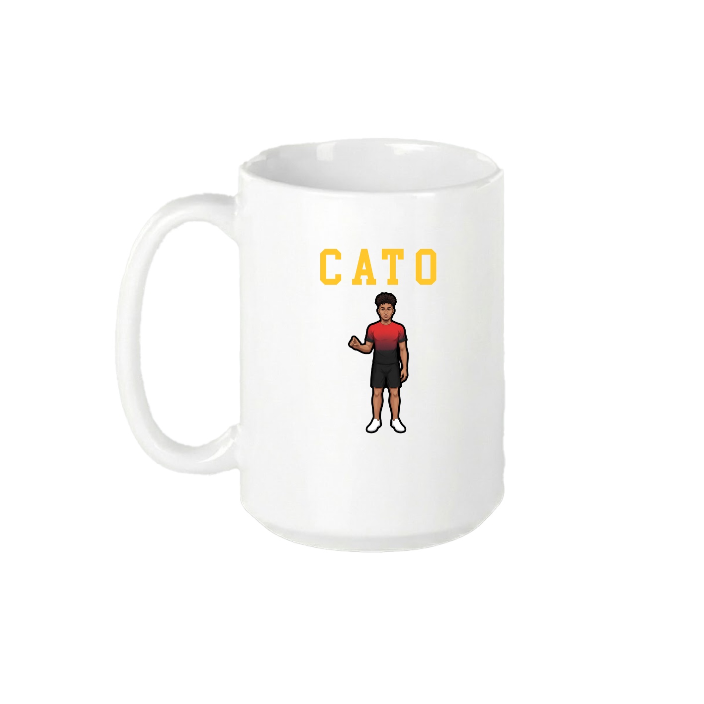 15oz Coffee Mug — Shirsey in White