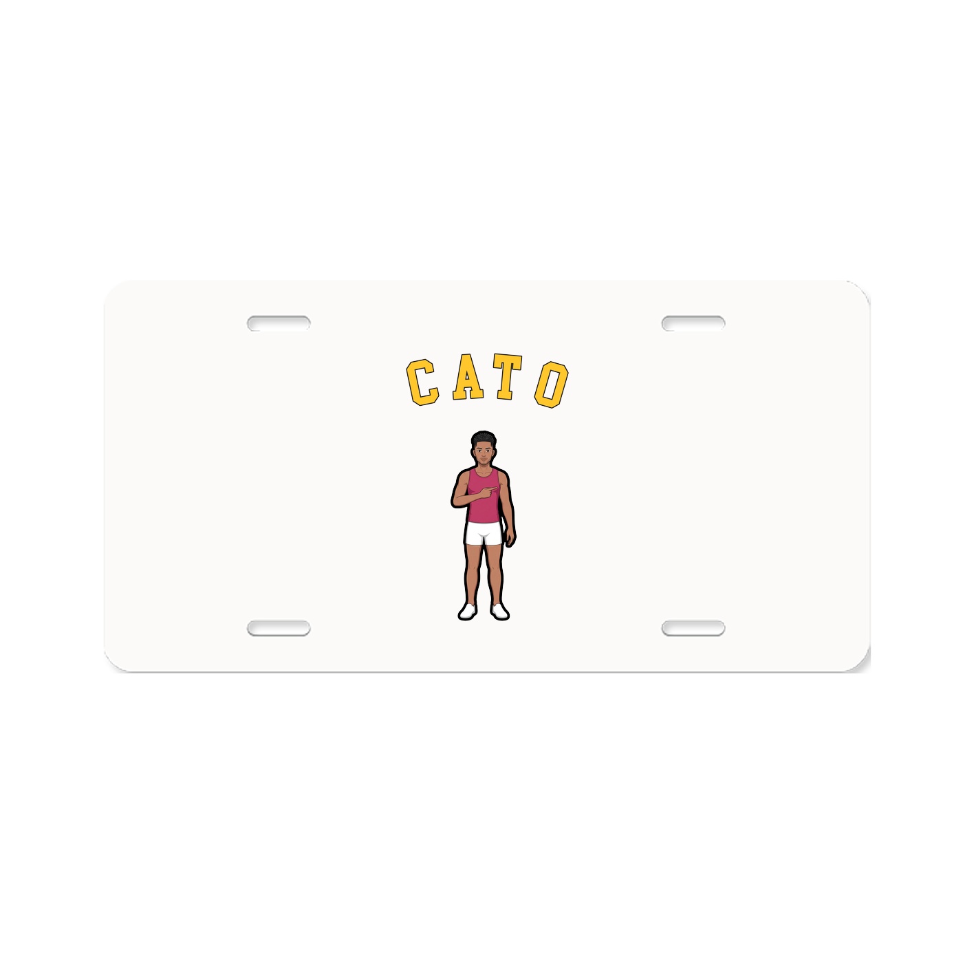 License Plate — Shirsey Arch in Classic