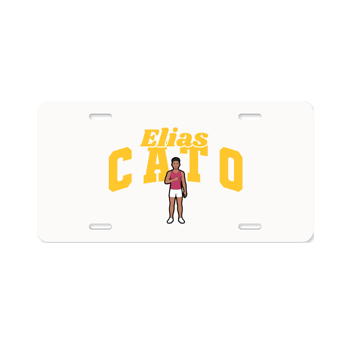 License Plate — Signature Arch in Classic