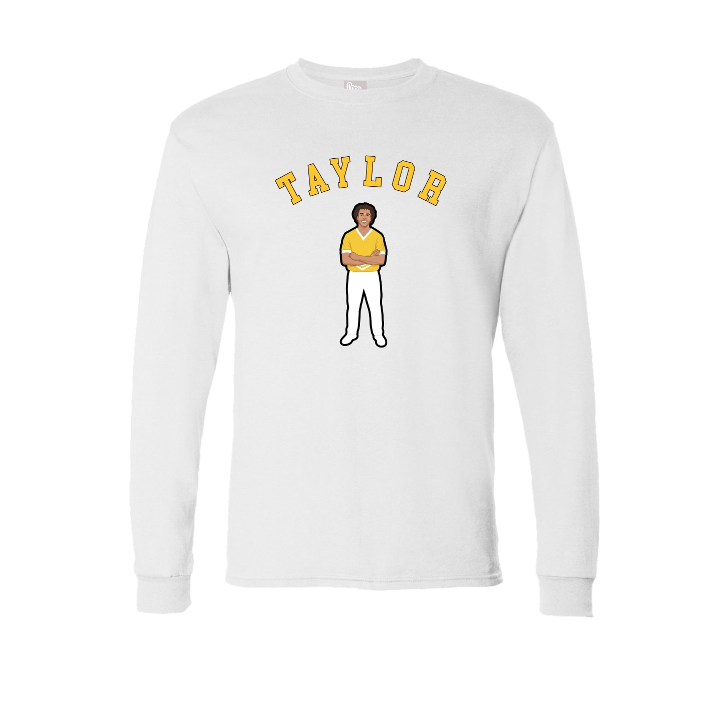 Long Sleeve Tee — Shirsey Arch in White