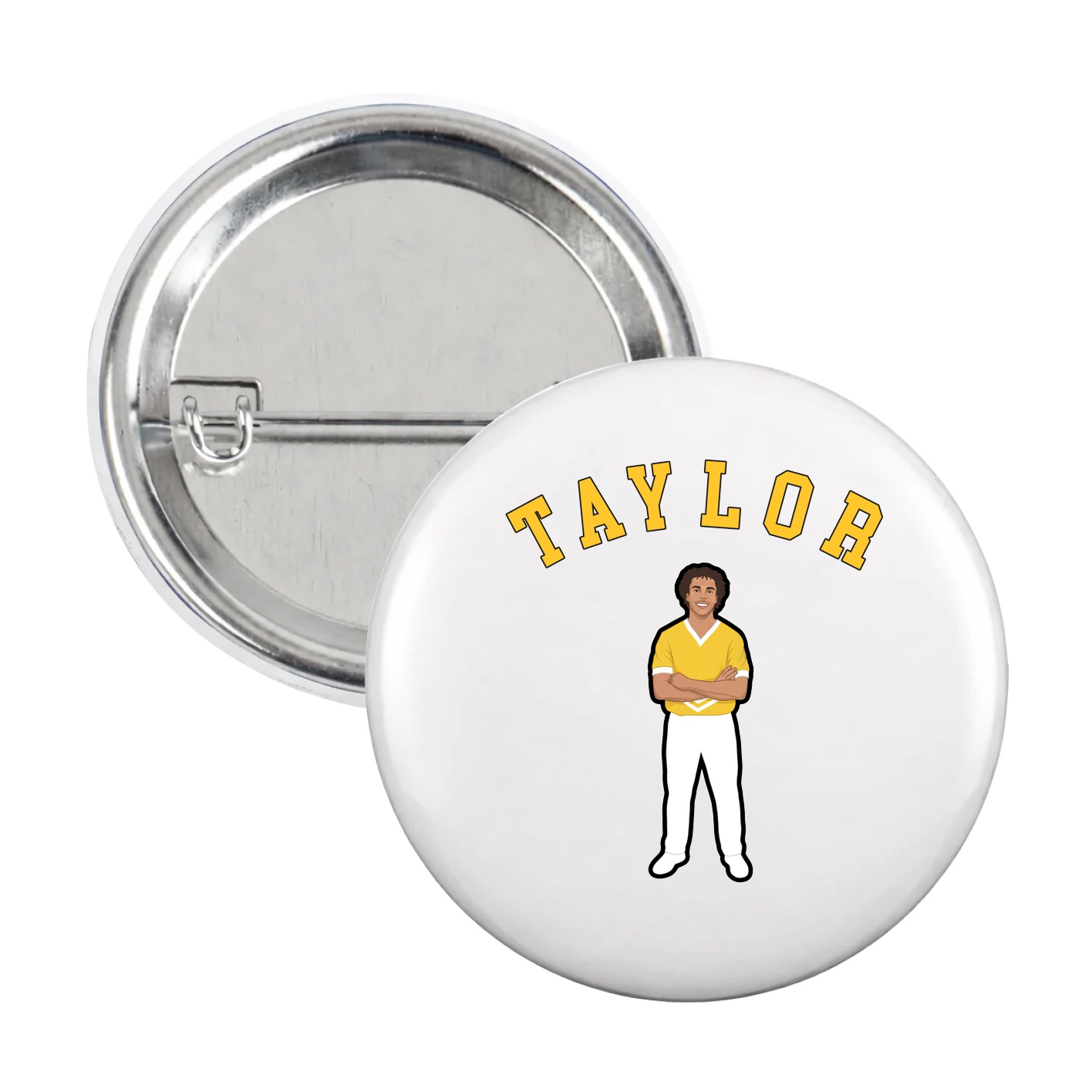 Game Day Button — Shirsey Arch in White