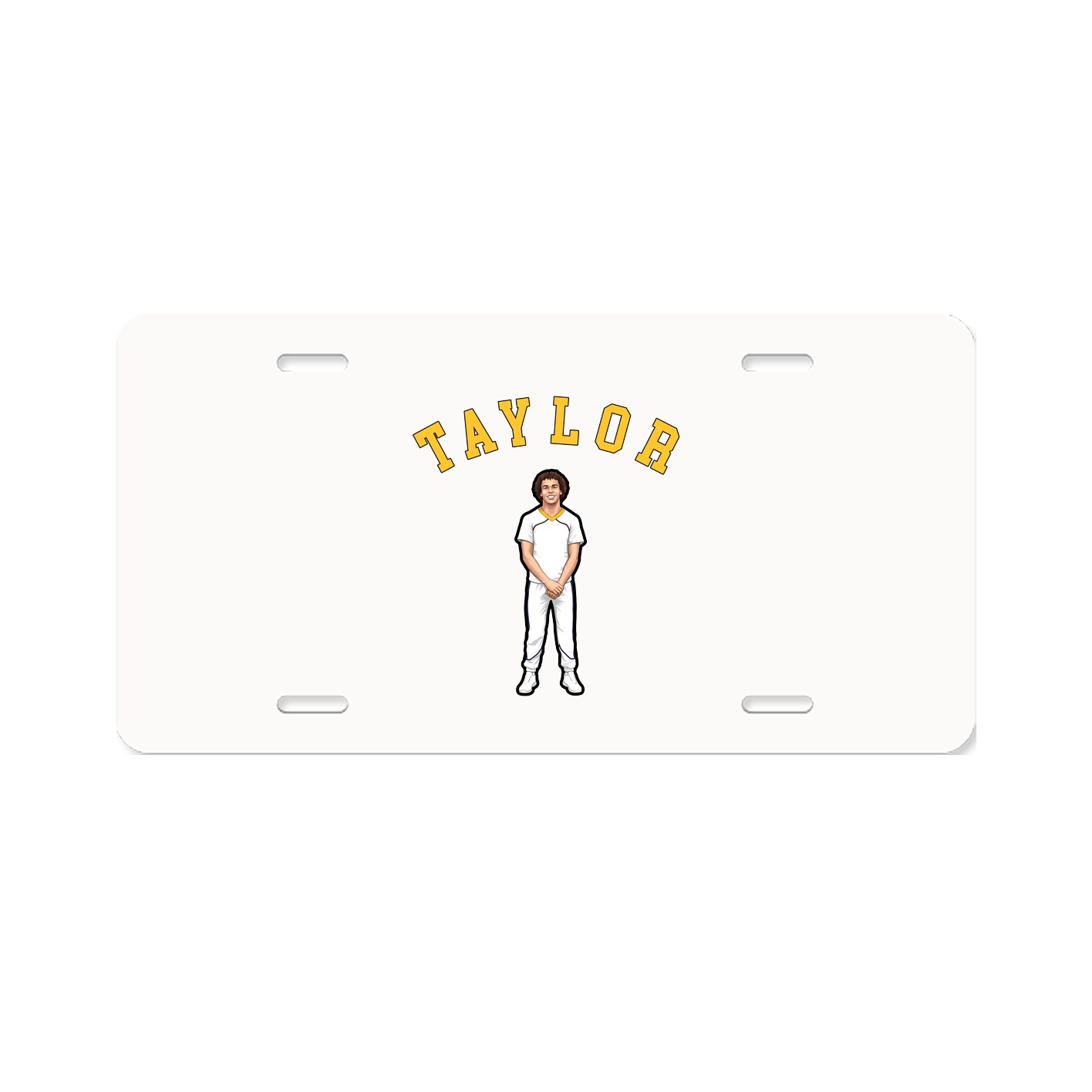 License Plate — Shirsey Arch in Classic